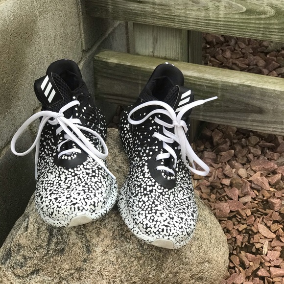 Adidas Alphabounce Blackwhite Polka Dot 